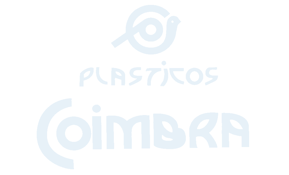 Logotipo de Plásticos Coimbra especialidades en fabricación de bolsas y packaging desde 1988