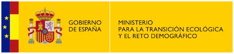 Sello del Ministerio para la Transición Ecológica y el Reto Demográfico