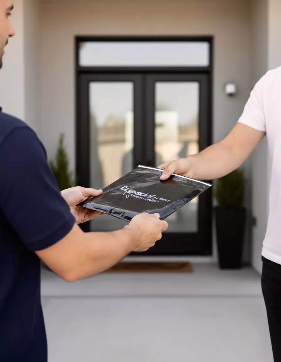 sobres de mensajería opacos para envíos seguros de e-commerce