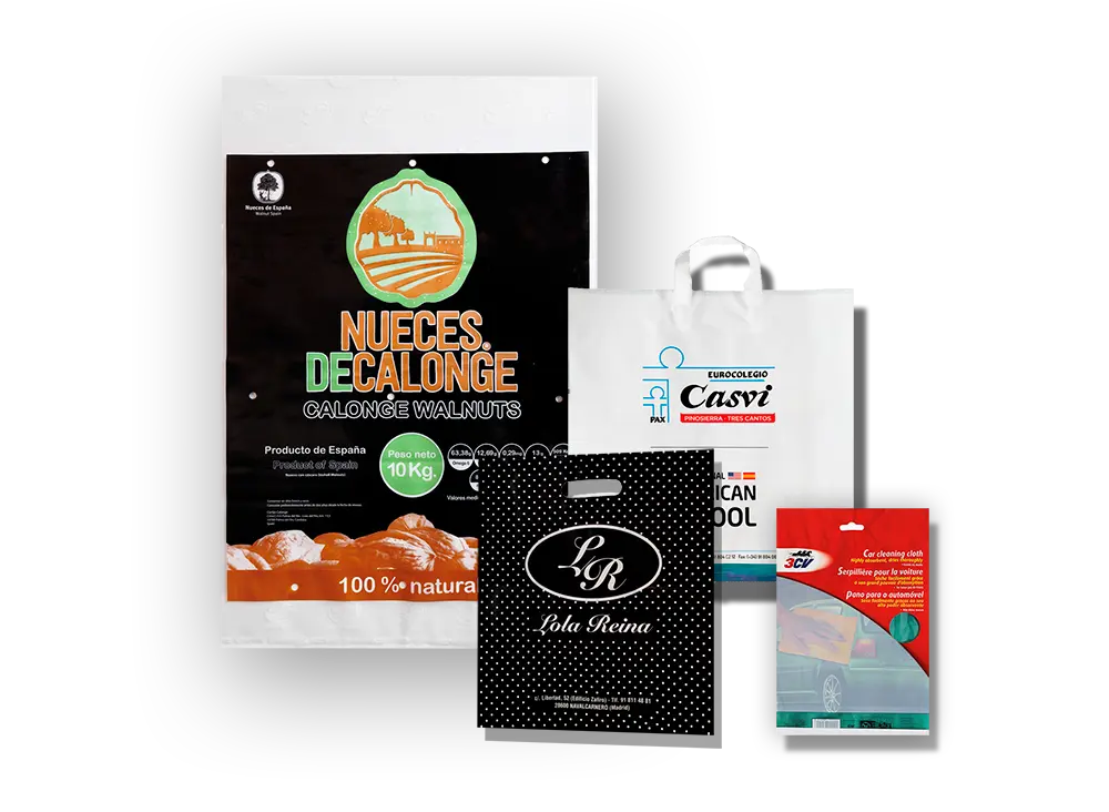 Fabricante de bolsas de polietileno personalizadas en Madrid - Plásticos Coimbra