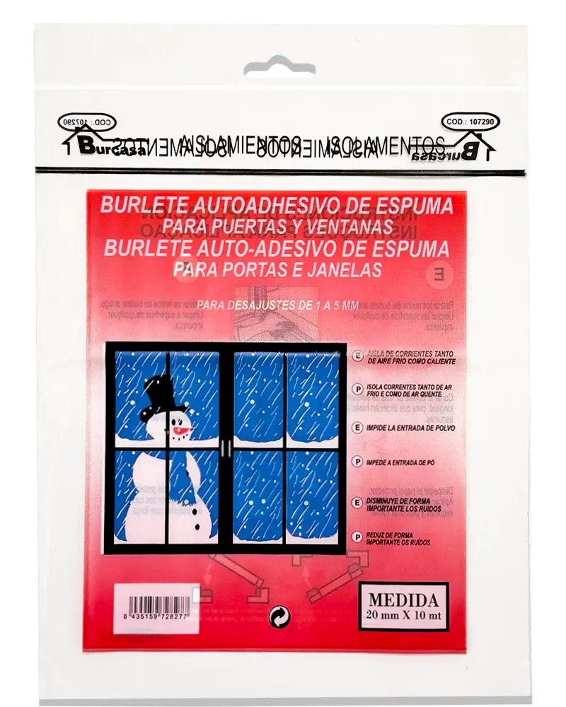 Bolsa con asa colgador para cartuchos y productos de ferretería fabricado por Plásticos Coimbra