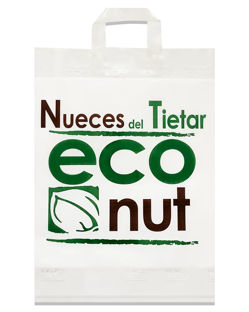 Bolsa de lazo flexible personalizada para sector calefacción y energía por Plásticos Coimbra