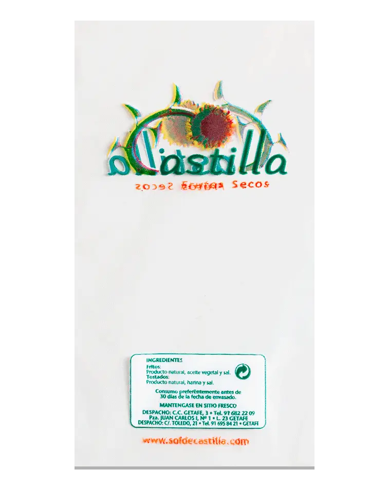 bolsa de polietileno para snacks y frutos secos 12x22 micras 35 por Plásticos Coimbra