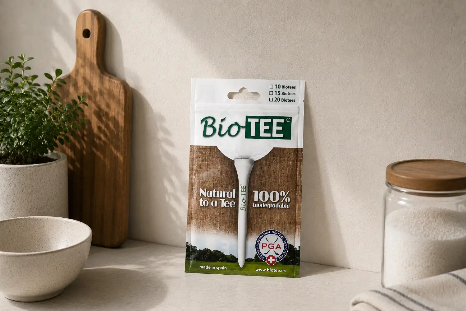 Bolsa con eurotaladro biodegradable y compostable - Plásticos Coimbra⁠